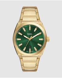 Fossil - Everett Gold Tone Analogue Watch