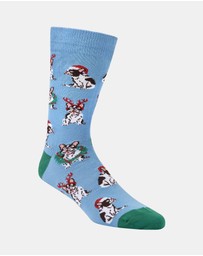 Bamboozld - 2-Pack Chrissy Dogs Cracker Socks