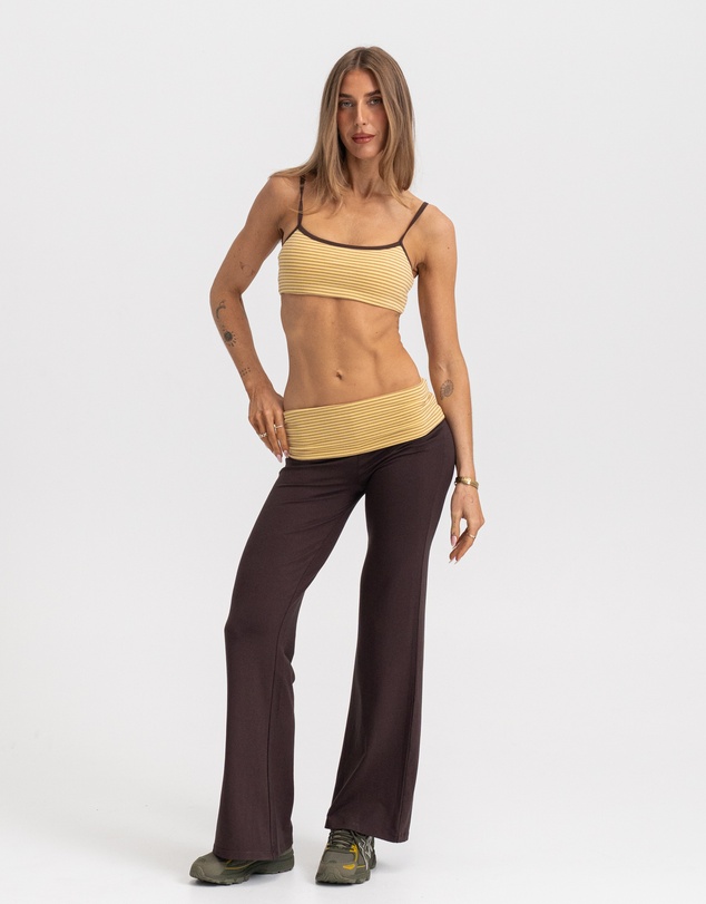 HyperLuxe The Label - Fold Over Pant