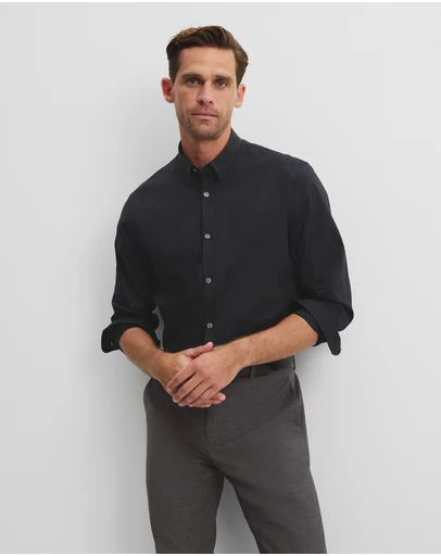 Country Road - Slim Fit Stretch Cotton Shirt