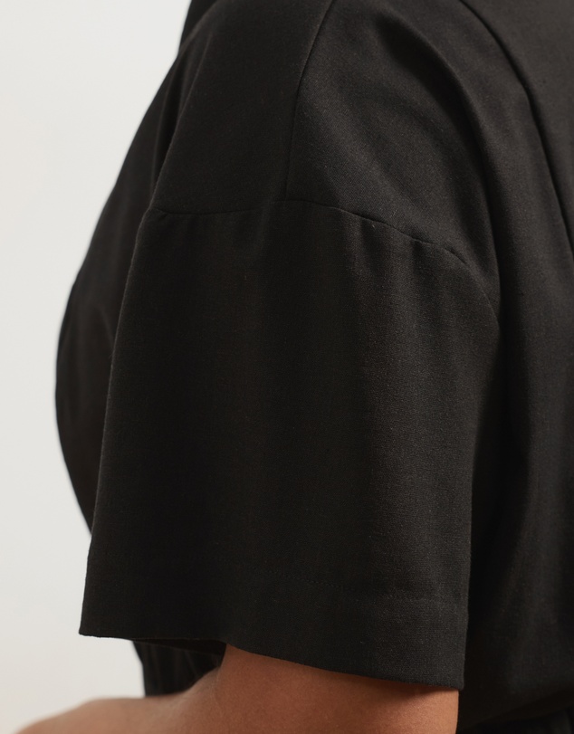 Atmos&Here Curvy - Belle Short Sleeve Shirt Maxi Dress