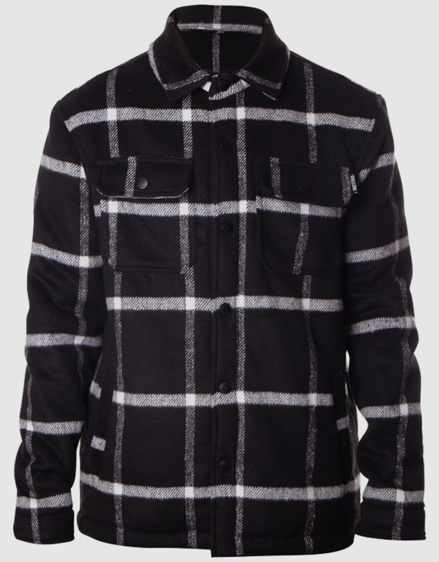 Fallen Footwear - Mens Lamb Jacket Black