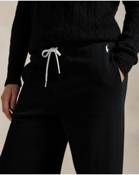Polo Ralph Lauren - Drawstring Fleece Wide-Leg Sweatpants - ICONIC EXCLUSIVE