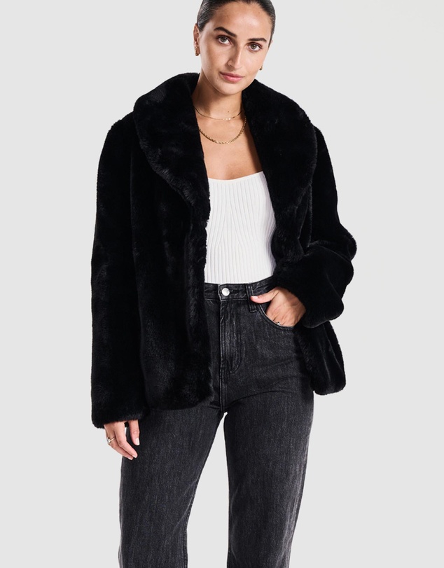 ENA PELLY - Marni Faux Fur Jacket