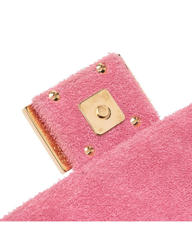 Pre-Loved by Azura Reborn - Pre-Loved Embossed Terry Cloth FF 1974 Convertible Belt Baguette