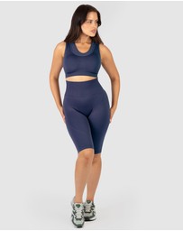 B Free Intimate Apparel - Seamless High Waist Long Biker Shorts