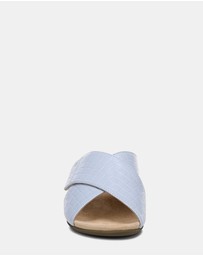 Vionic - Leticia Wedge Sandal - Blue Haze