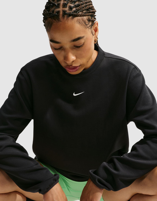 Nike - Nike Studio Fleece Sport Dri-FIT Crew-Neck Sweatshirt