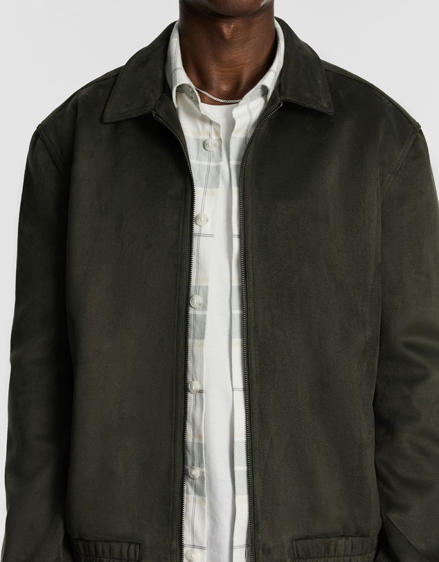 yd. - Stratton Faux Suede Jacket