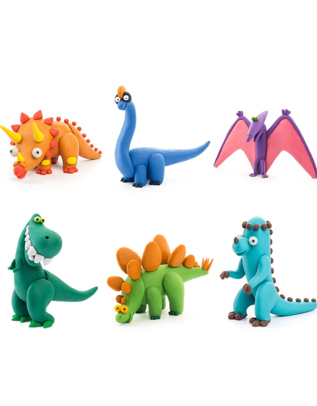 Hey Clay - Dinosaurs Set
