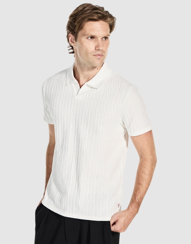 GUESS - River Jacquard Knitted Shirt