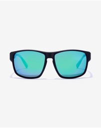 Hawkers Co - HAWKERS - Black Green Faster Raw Sunglasses for Men and Women UV400