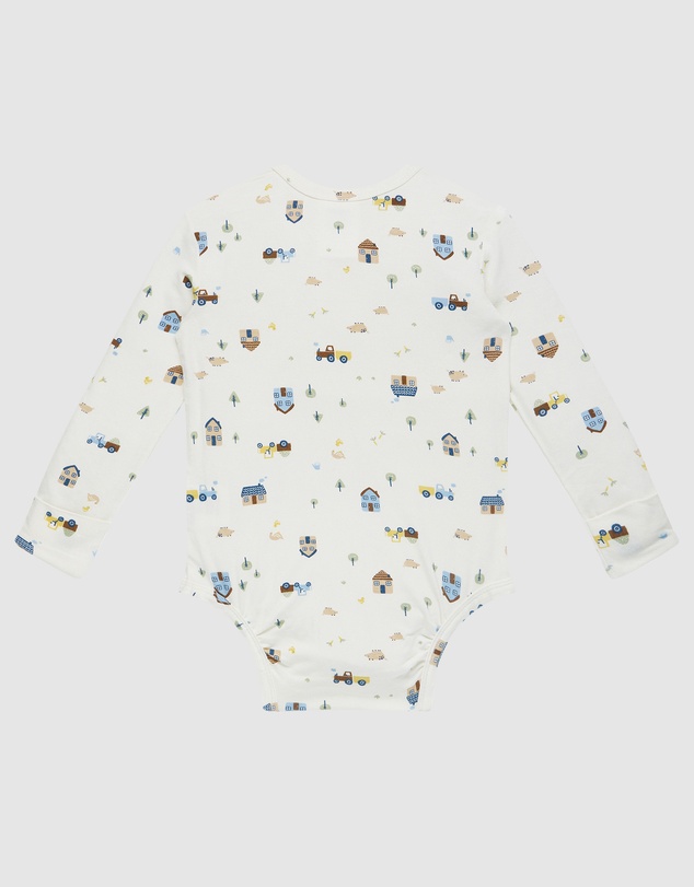 Kynd Baby - Comfy Bodysuit Long Sleeve in Pasture