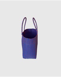 Mimmi Terra - Woven Eco Tote Mezzanotte