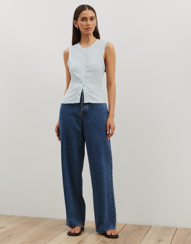 Atmos&Here - Maris Textured Vest Top