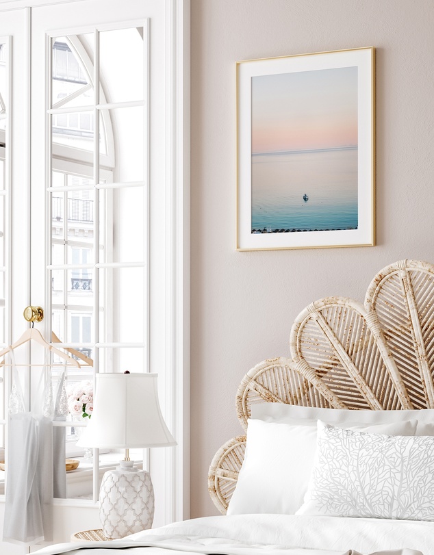 LEGGERA - Drifting in a Mykonos Sunset Print