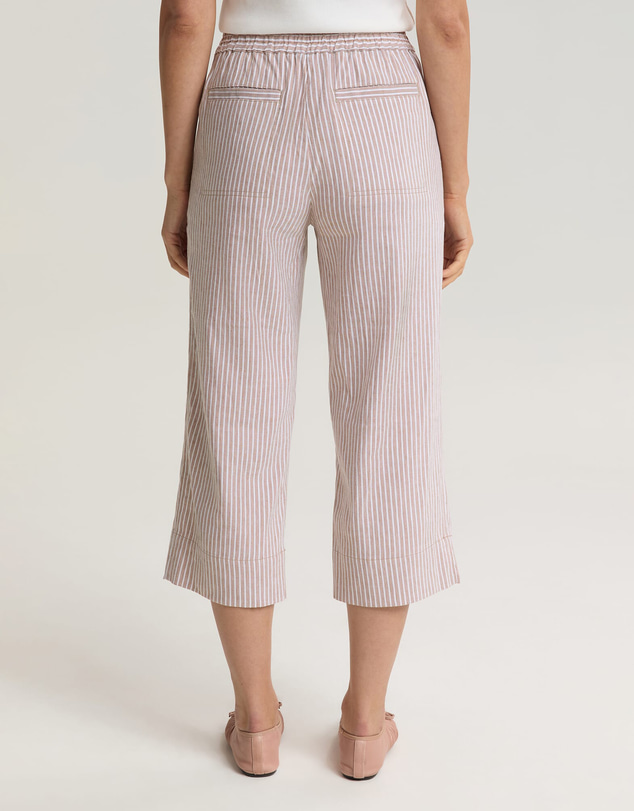 Sportscraft - Rosa Crop Linen Pant