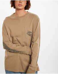 Vintage by The Real Deal - Pre Loved - Vintage Harley Davidson Long Sleeve Tee