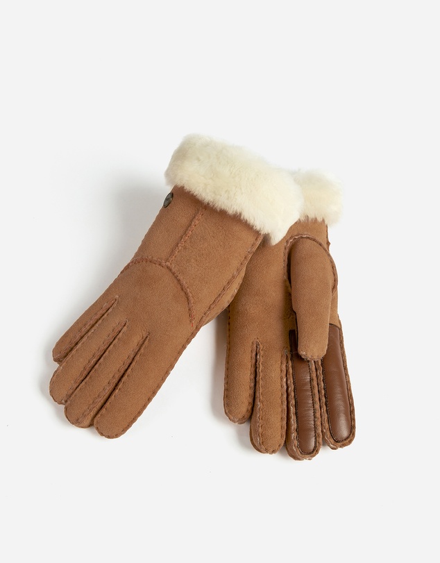 Ozwear Connection Uggs - Ugg Sheepskin Touch Screen Gloves