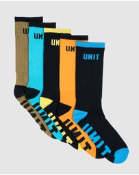 UNIT - Bamboo Socks 5 Pack - React