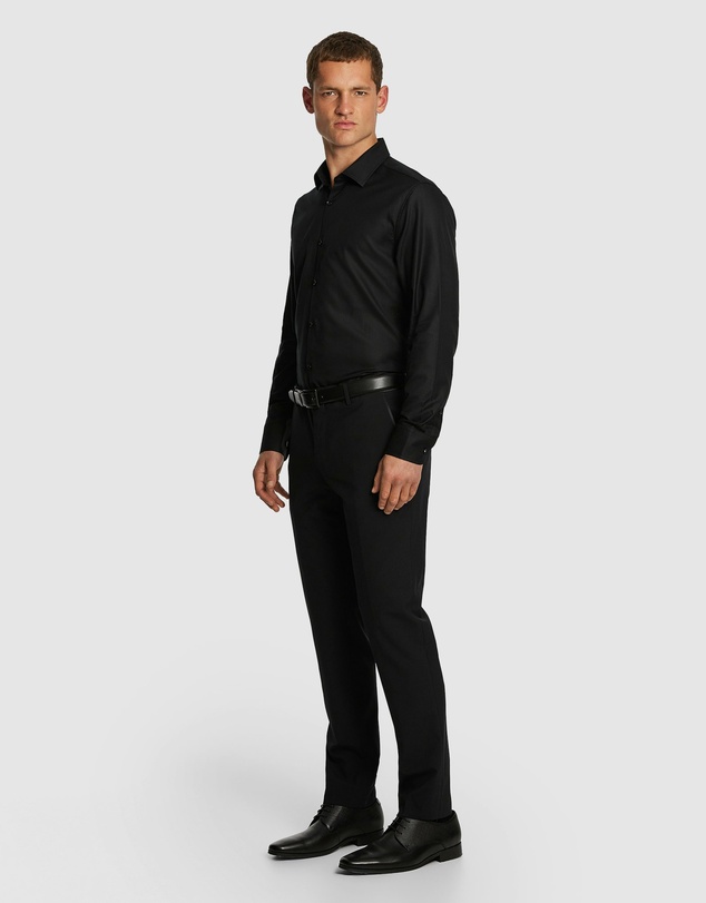 yd. - Monaco Pure Cotton Textured Dress Shirt
