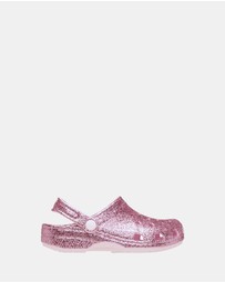 Crocs - Classic Chunky Glitter Clog Youth