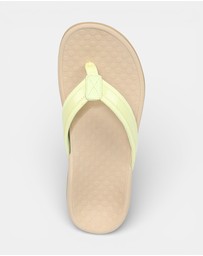 Vionic - Islander Toe Post Sandal - Pale Lime