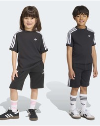adidas Originals - 3 STRIPE SHORT TEE SET Kids