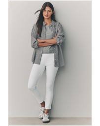 NEXT - Cropped Denim Jersey Leggings