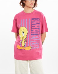 Vintage by The Real Deal - Pre Loved - 1997 Looney Tunes Tweety Bird Tee