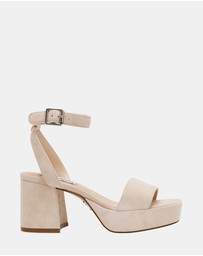 Steve Madden - Mercerr Blush Suede Heels