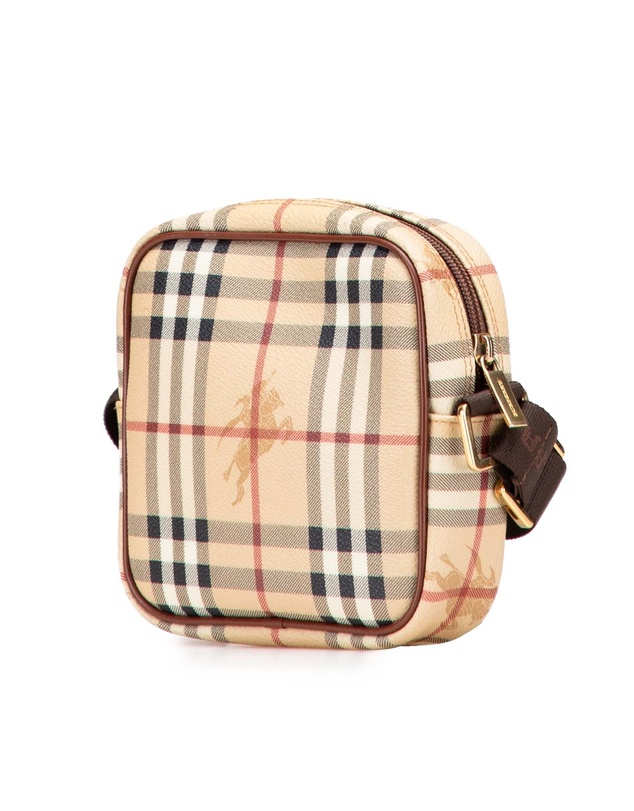 Pre-Loved by Azura Reborn - Pre-Loved Haymarket Check Coated Canvas Crossbody