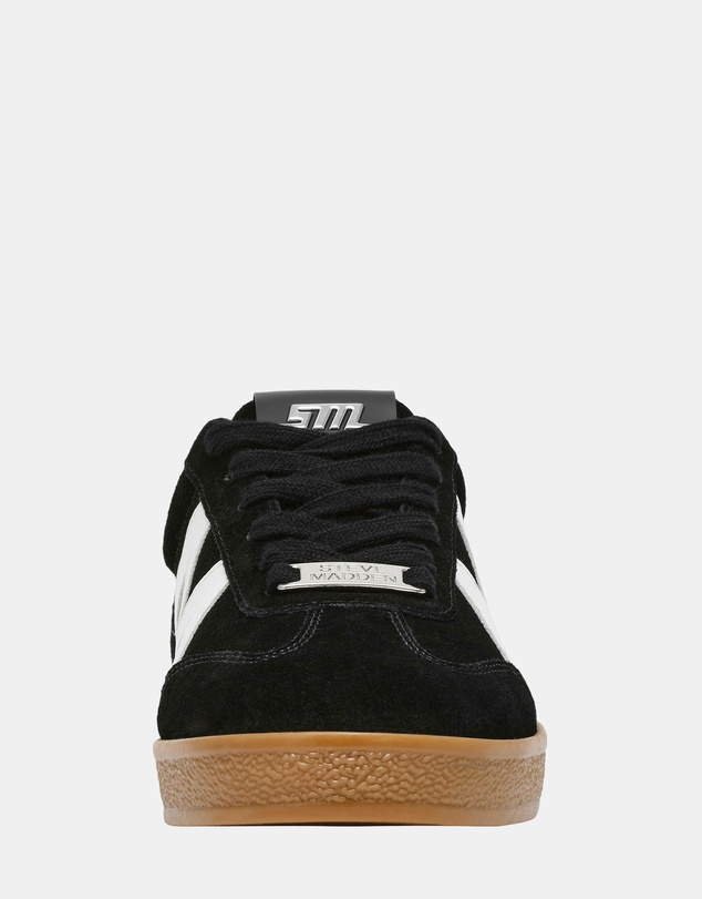 Steve Madden - Degree Black Suede Sneakers