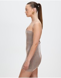 Third Form - Heavy Metal Knit Cowl Mini Slip