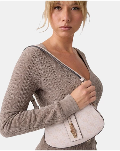 GUESS - Yvonne Mini Curved Shoulder Bag