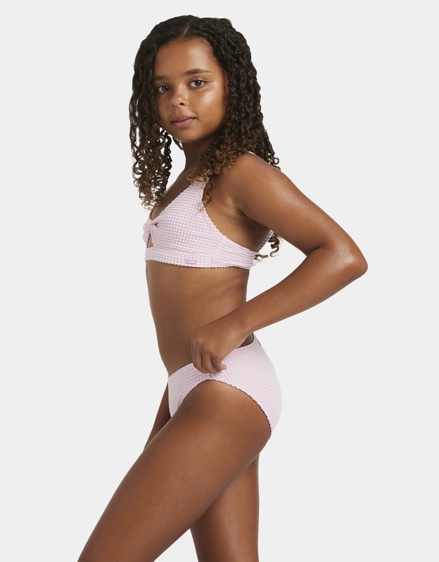 Roxy - Girls 8 to 16 Daisy Check Bralette Two Piece