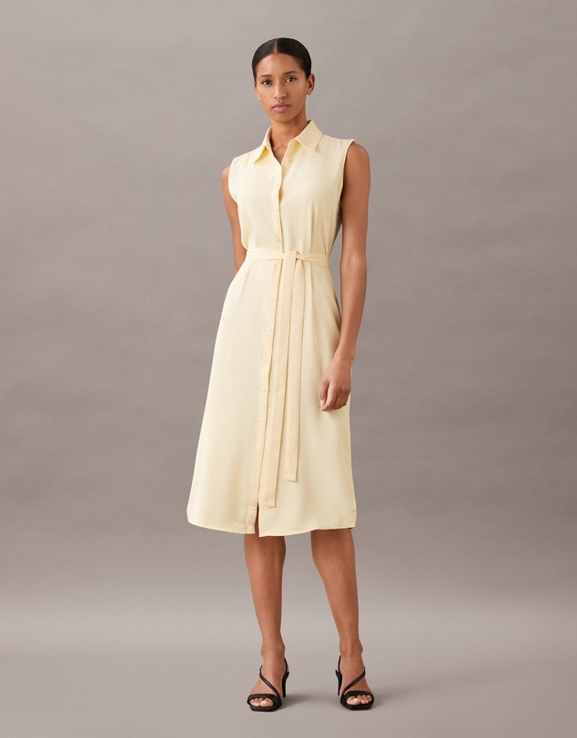 Calvin Klein - Sleeveless Shirt Dress