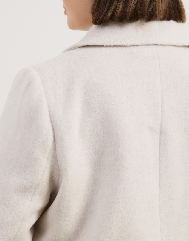 Atmos&Here Curvy - Romy Wool Blend Coat