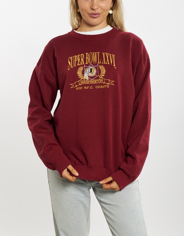 Vintage by The Real Deal - Pre Loved - 1991 NFL Washington Redskins Sweatshirt