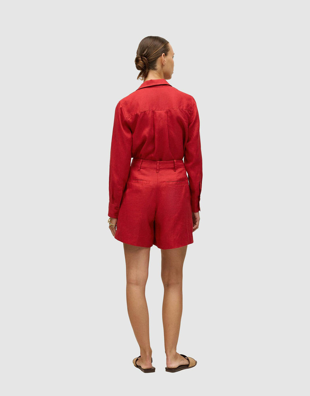 Trenery - Linen Tailored Short