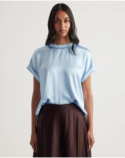 Decjuba - AnnMaree Satin Tee