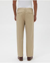 AERE - Twill Wide Leg Pants