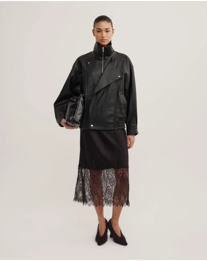 Witchery - Lace Trim Skirt