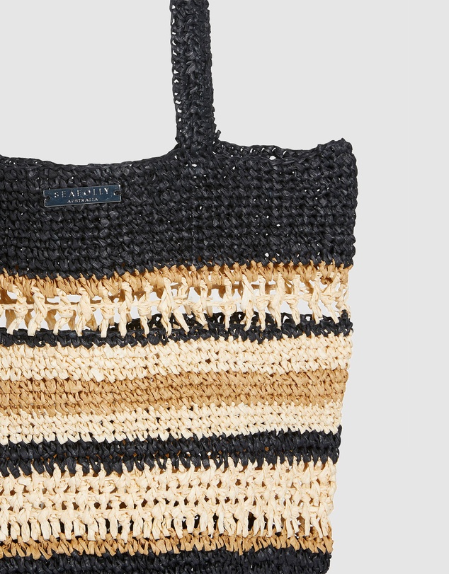 Seafolly - Woven Stripe Basket
