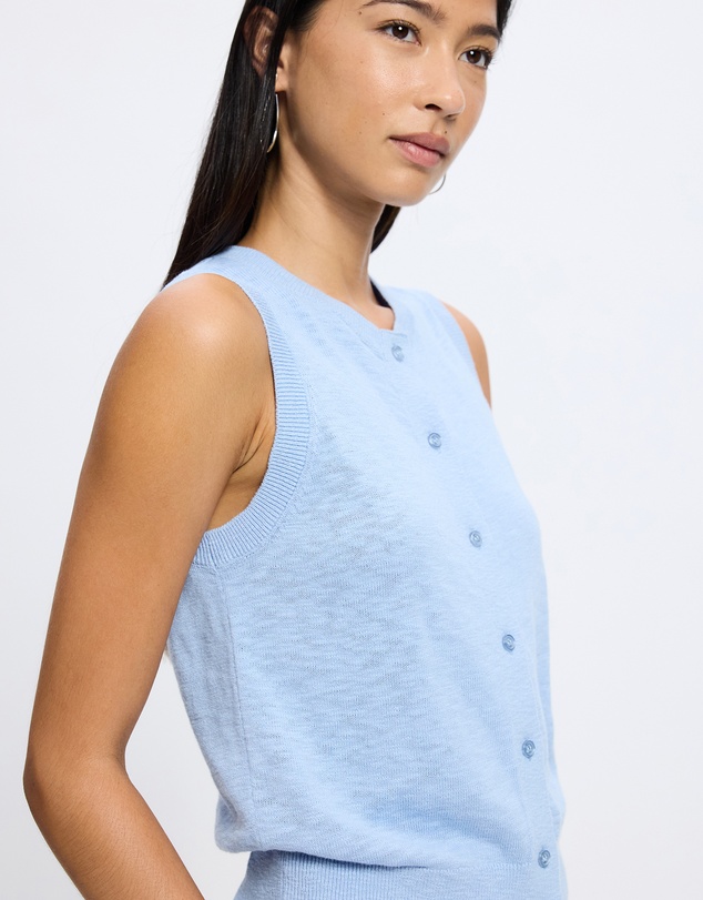 White By FTL - Kyra Knit Top