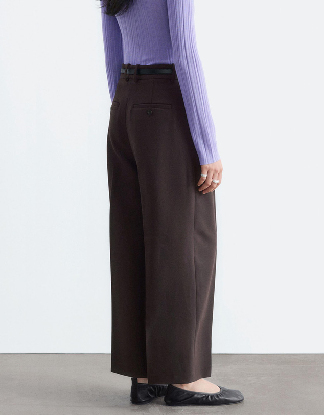 & Other Stories - Cropped Pleat Trousers