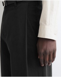 COS - Pleated Cotton Relaxed-Fit Wide-Leg Trousers