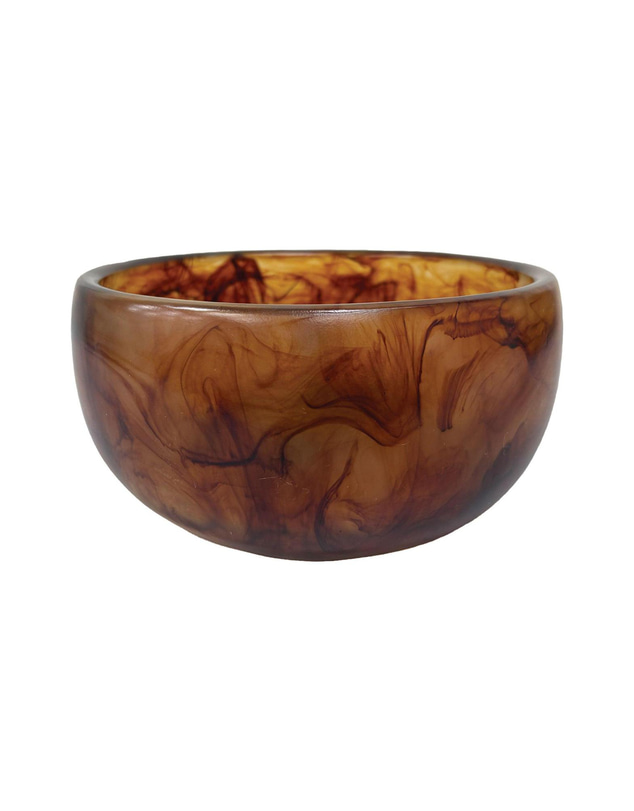 Urban Attitude - Urban Attitude INDI Medium Bowl Height 12cm, Width 26cm, Length 26cm - Dark Cocoa