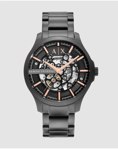 Armani Exchange - Gun-Metal Analogue Watch