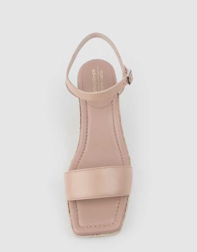 Edward Meller - MARILYN Square Toe Sandal Espadrille
